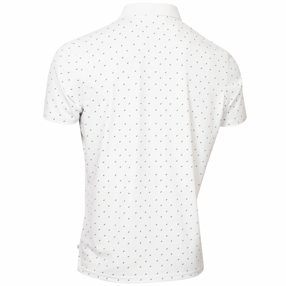 Calvin Klein Riverton Polo Shirt - White Structured silhouette Cozy Layer