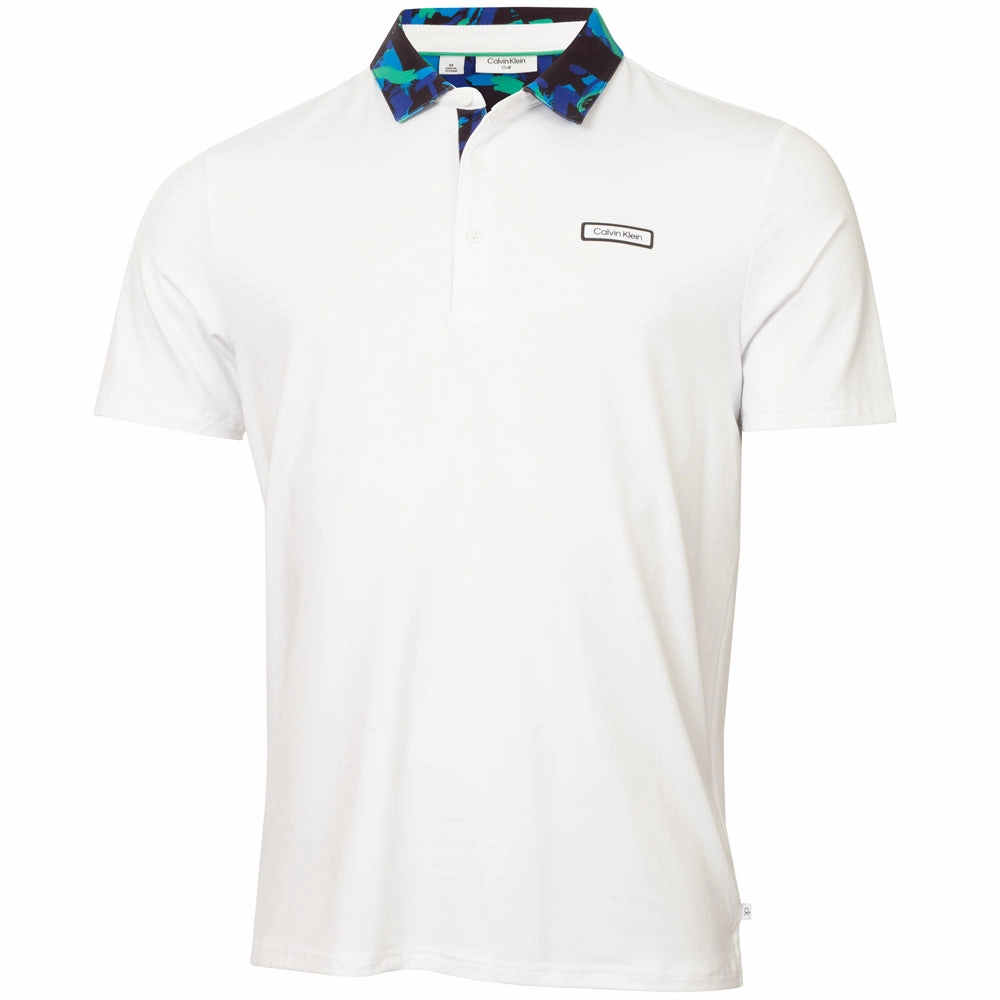 Practical Comfort Calvin Klein Seabury Polo Shirt - White