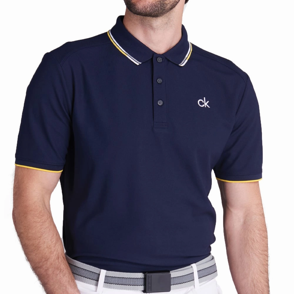 Comfortable fit Calvin Klein Snead Polo Shirt - Navy
