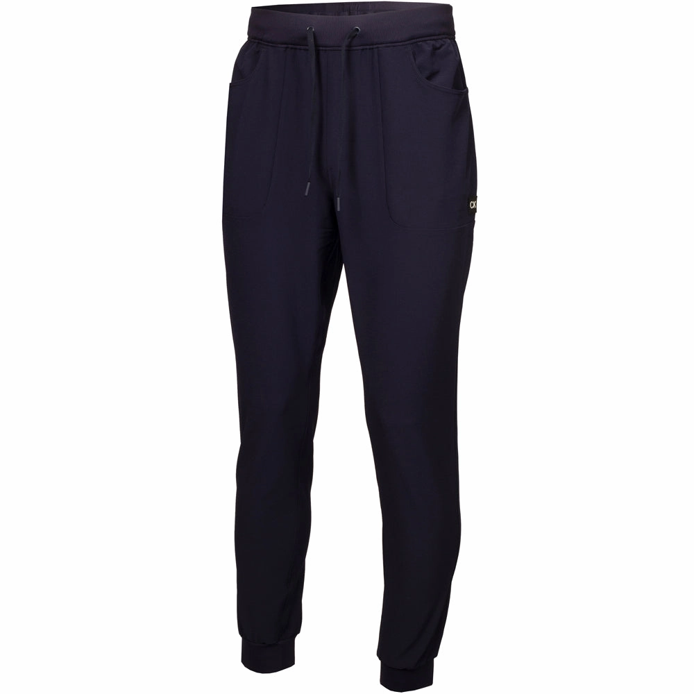 Cozy and Soft Twill Weave Texture Calvin Klein Tech Joggers - Navy