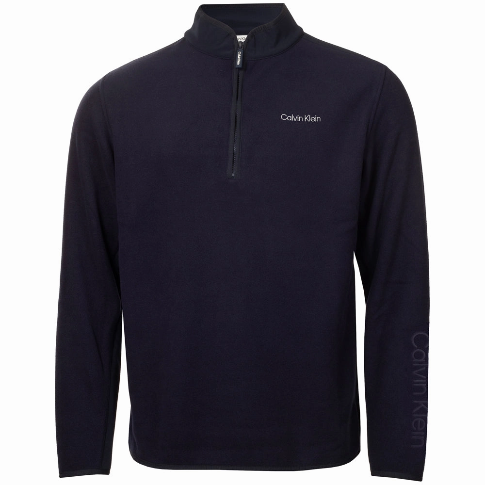 Calvin Klein Thompson 1/2 Zip Fleece - Navy All Day Wear