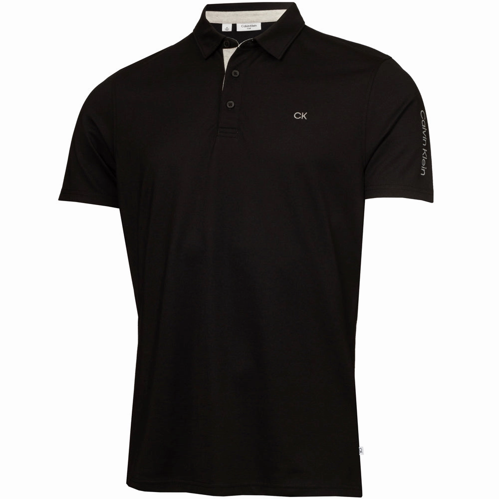 Calvin Klein Uni Polo Shirt - Black Sleep