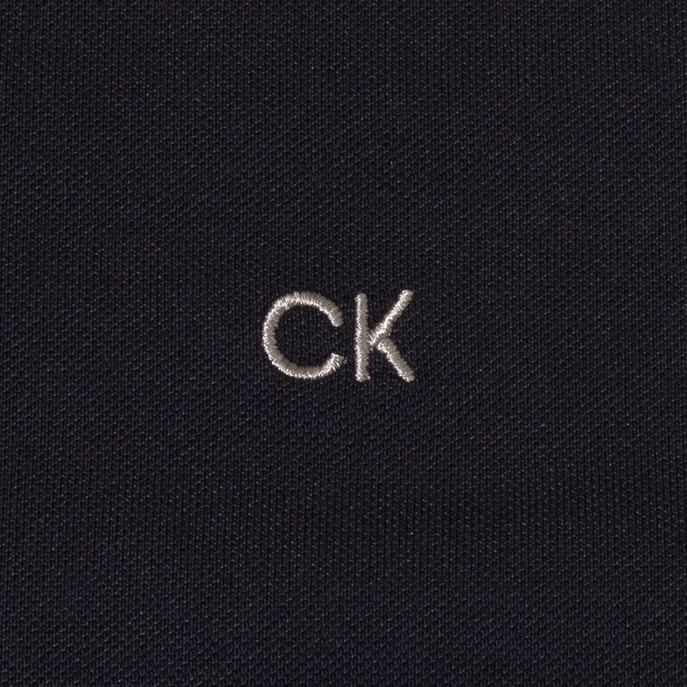 Calvin Klein Uni Polo Shirt - Navy Day-to-Night Look Street Casual Look