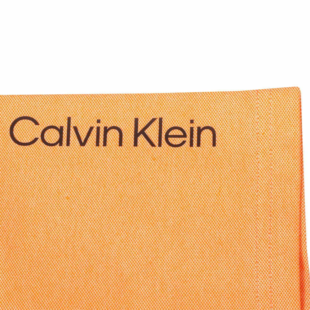 Chic Style Trend Calvin Klein Uni Polo Shirt - Orange