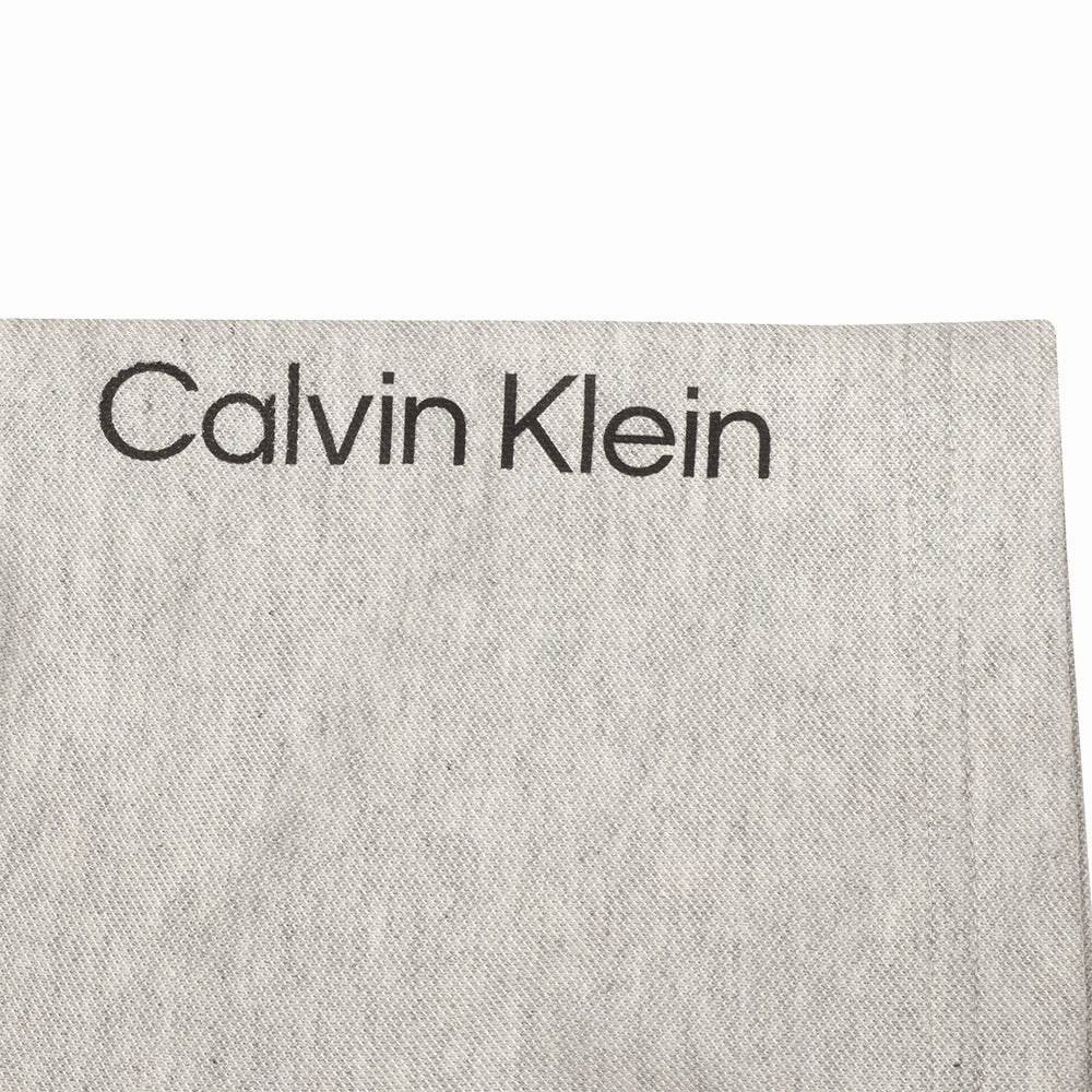 All Season Wear Seasonal Casual Calvin Klein Uni Polo Shirt - Silver