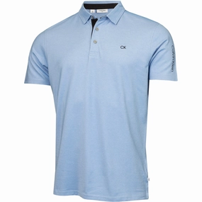 Chic Vibes slim fit Calvin Klein Uni Polo Shirt - Sky