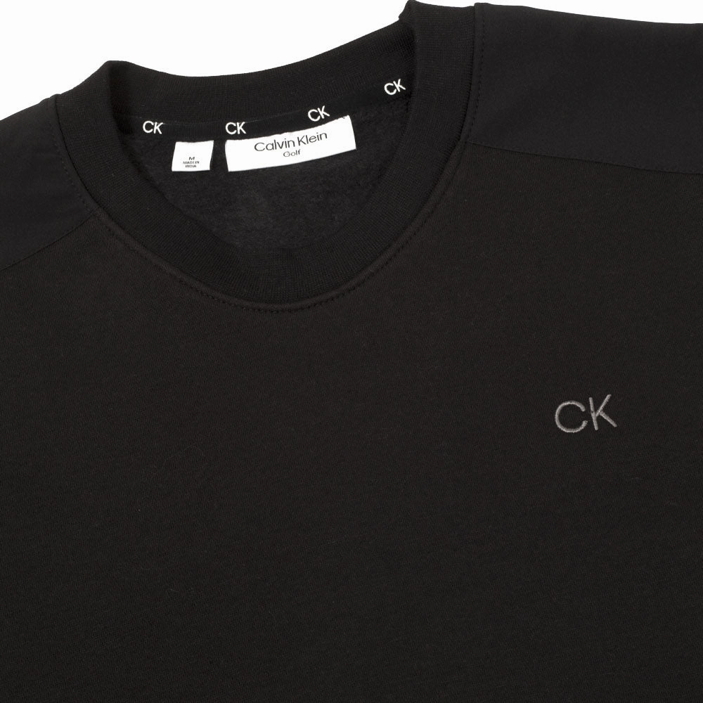product urban style quotient Calvin Klein Walker Crew Neck Sweater - Black