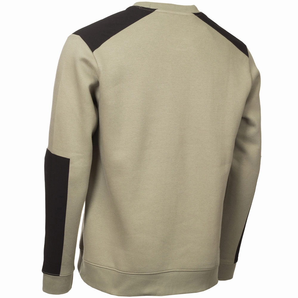 Calvin Klein Walker Crew Neck Sweater - Cameo Green Spring Wear Layer Relaxed