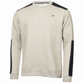 product fair trade Brunch Outfit Calvin Klein Walker Crew Neck Sweater - Pale Silver Marl