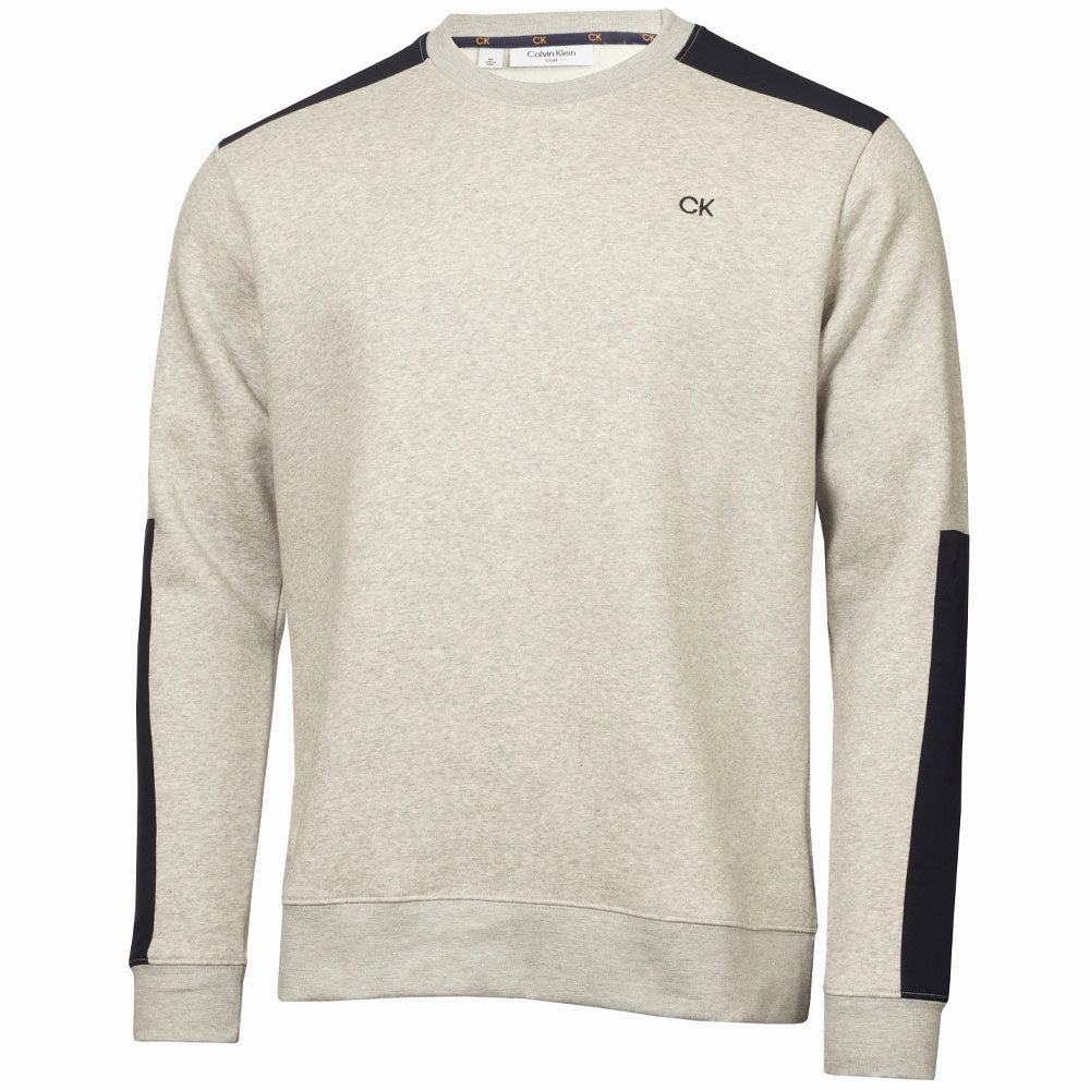 product fair trade Brunch Outfit Calvin Klein Walker Crew Neck Sweater - Pale Silver Marl