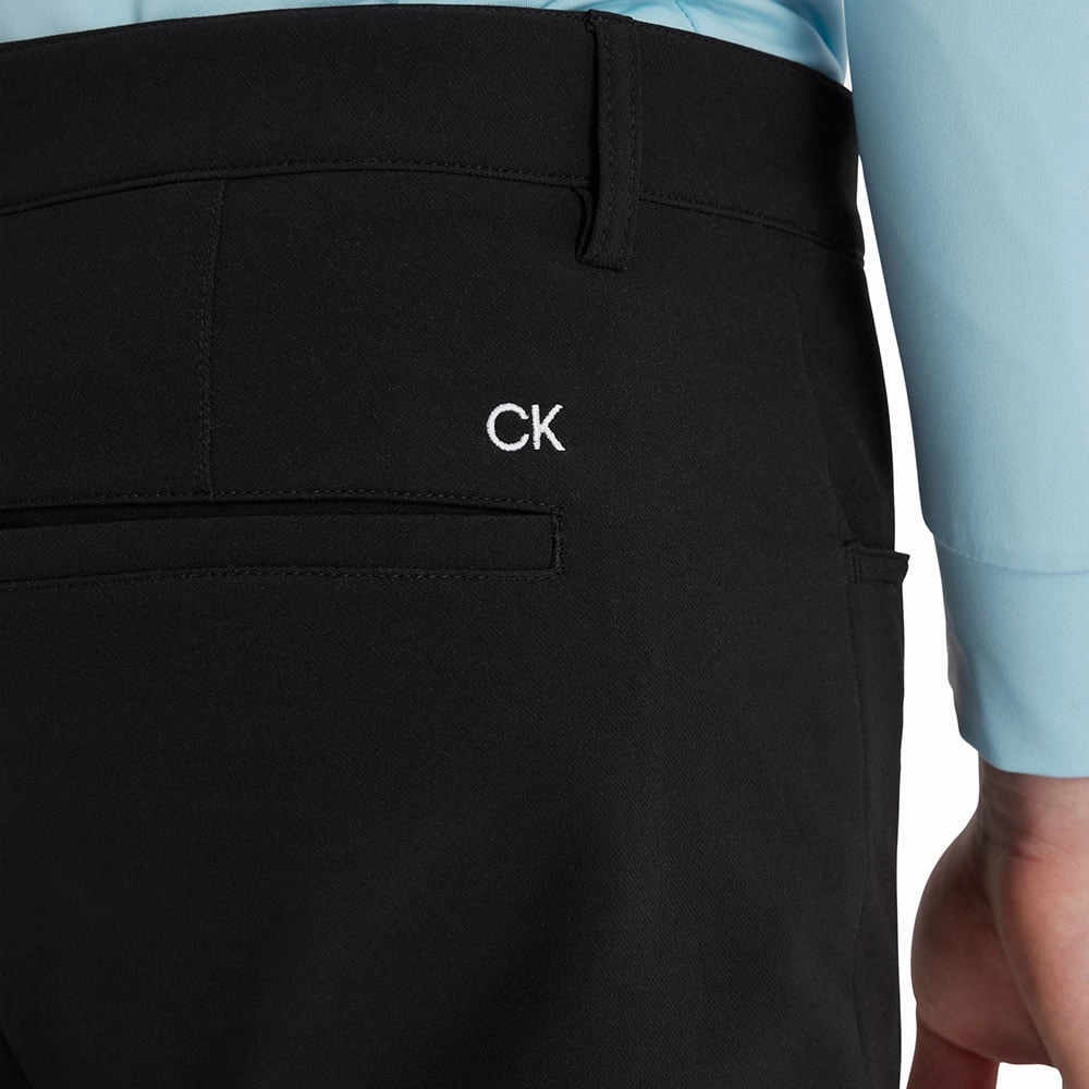 Eco Dye Process Calvin Klein Winter Genius Stretch Trousers - Black