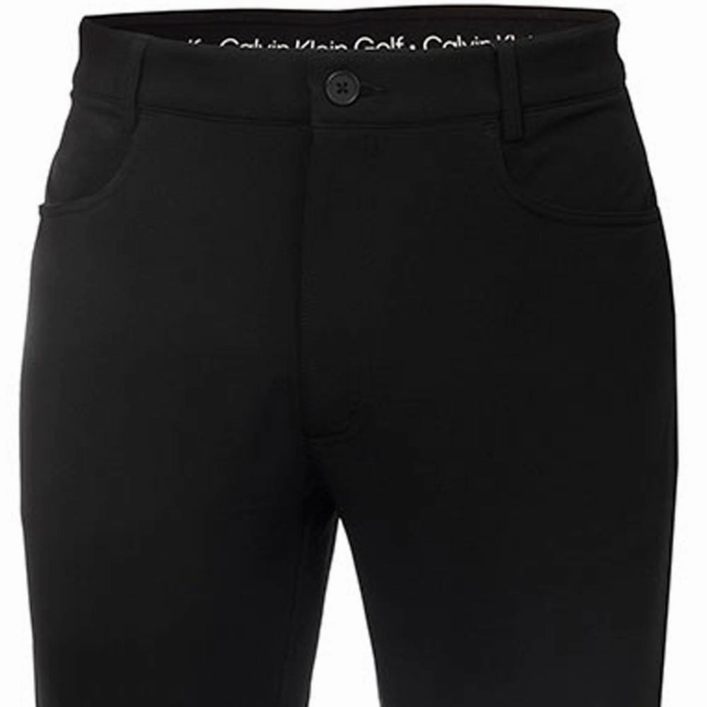 Calvin Klein Winter Genius Stretch Trousers - Black AntibacterialCoating Low Profile Design