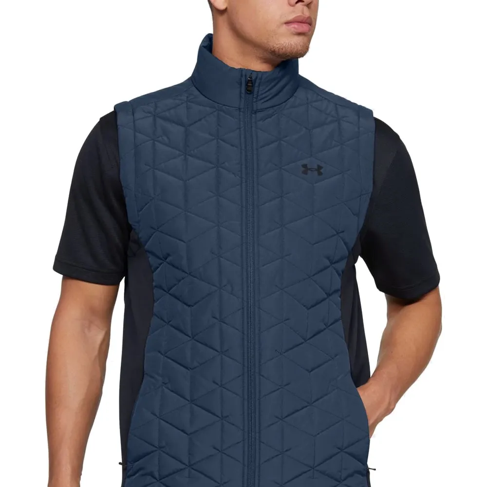 Modular Attachment Fashionable Style Under Armour ColdGear Reactor Elements Hybrid Vest - Navy