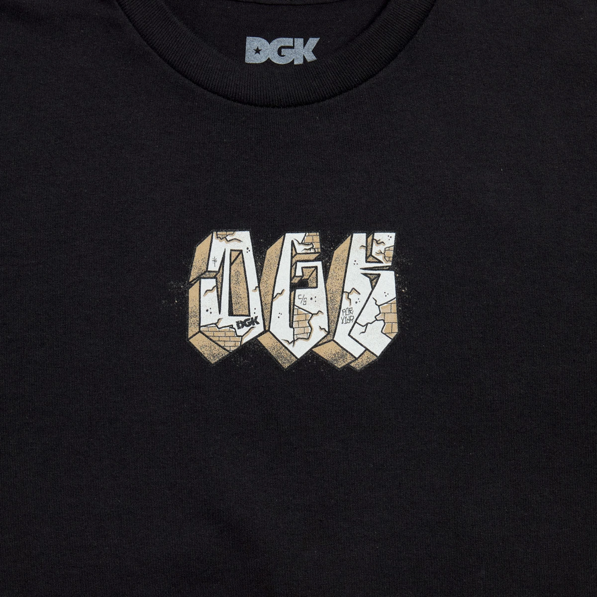 DGK Loyalty T-Shirt - Black harmonious Layered Style