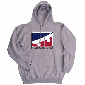 Shorty's Skate Icon Hoodie - Athletic Grey Cozy Apparel