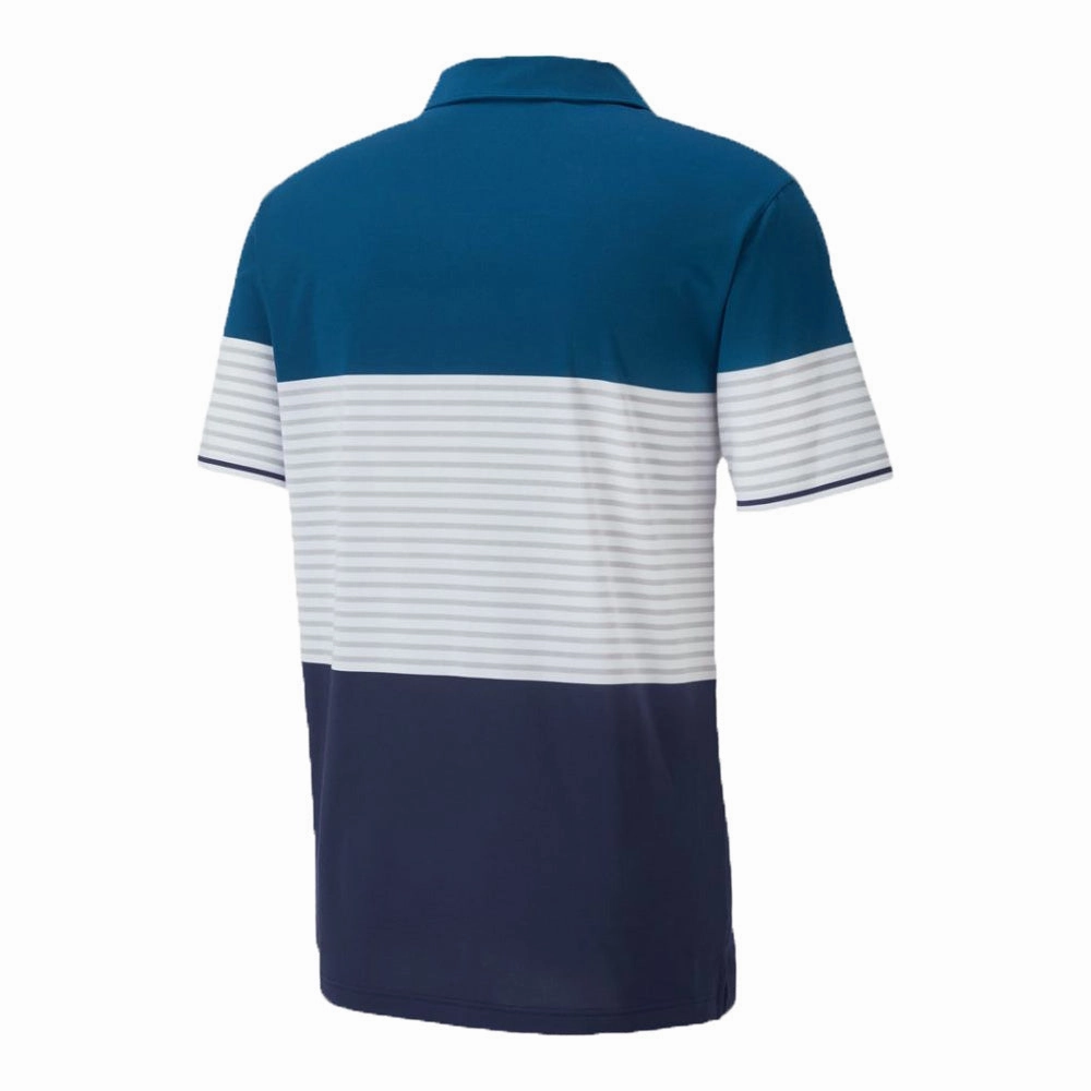 Relax Trend Relaxing Fit Puma Cloudspun Taylor Golf Polo Shirt - Digi-Blue