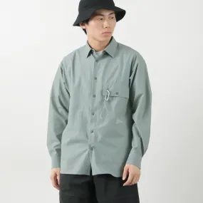 Sustainable Weave AND WANDER / Dry Breathable  Long Sleeve Shirt