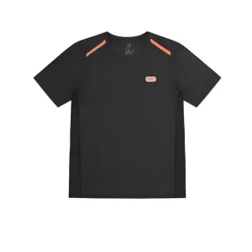 Casual Outfit Sealskinz Women's Keswick Ultra Light Running T-shirt Diamond Print in Black SS25 Soft Design