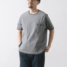 print design Unisex versatility RE MADE IN TOKYO JAPAN / Relaxed Seersucker T-Shirt