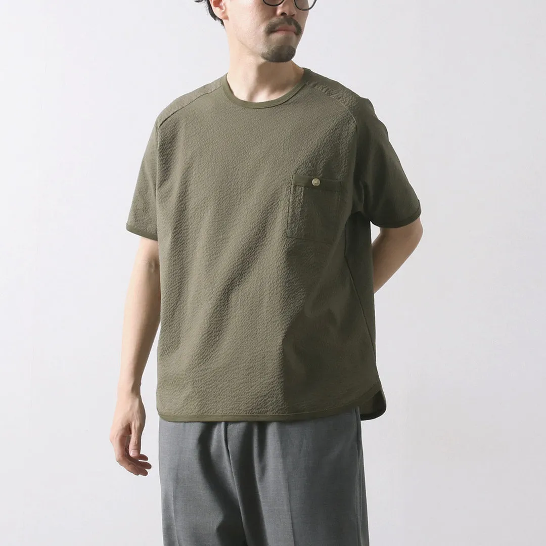 Quick-Drying Shirt RE MADE IN TOKYO JAPAN / Relaxed Seersucker T-Shirt