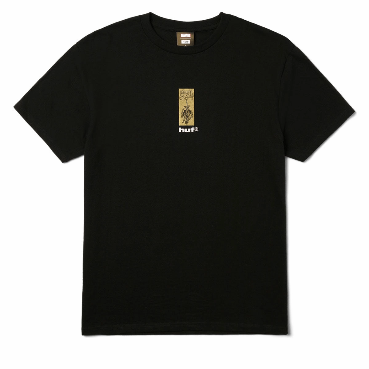 HUF x Spiderman Arachknight T-Shirt - Black Perfect for Layering Cozy Style