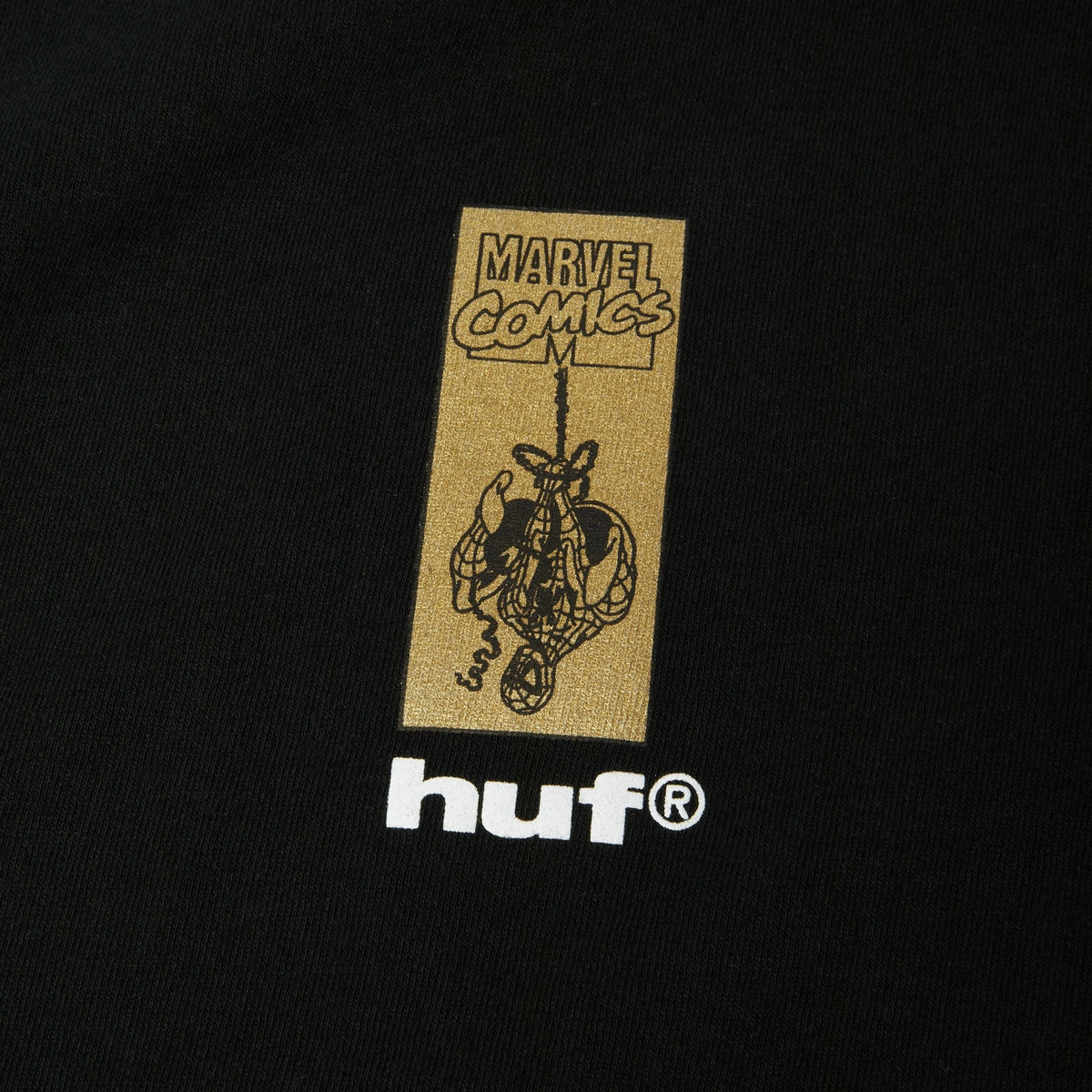 HUF x Spiderman Arachknight T-Shirt - Black Simple Chic