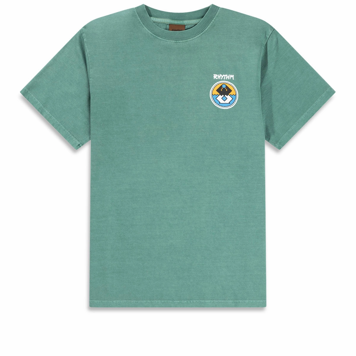 Rhythm Channel T-Shirt - Vintage Green Perfect for Workouts