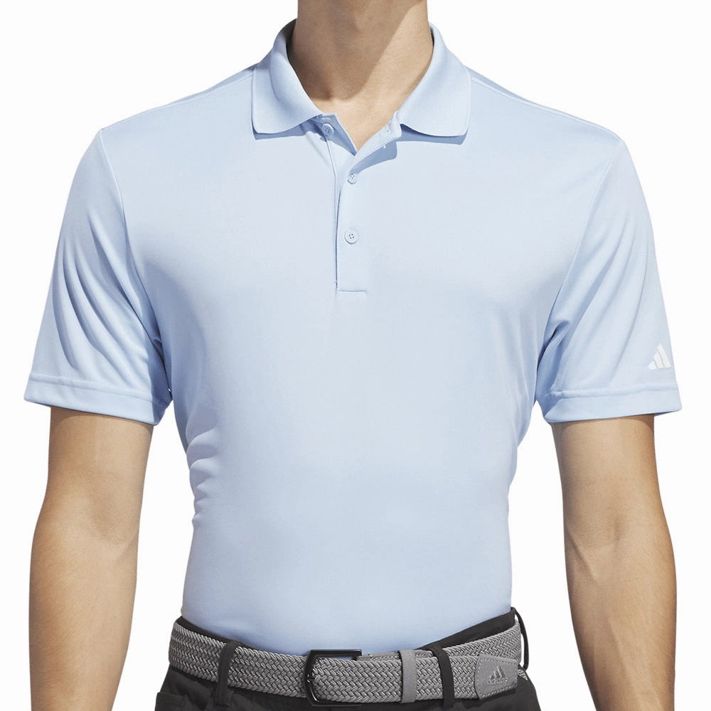 Trendy Comfort Wear adidas Core Performance Primegreen Polo Shirt - Clear Sky