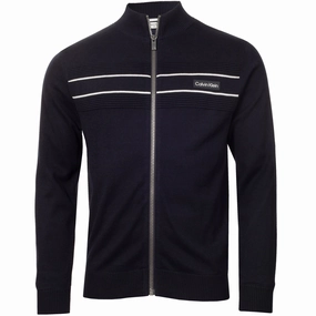 Calvin Klein Baxter Lined Sweater - Navy Fashionable Vibes