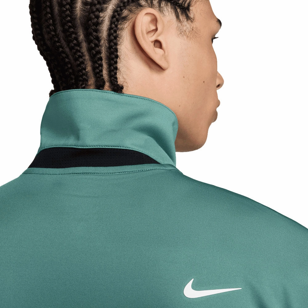 Nike Dri-FIT Tour Solid Polo Shirt - Bicoastal/White Cozy Fit