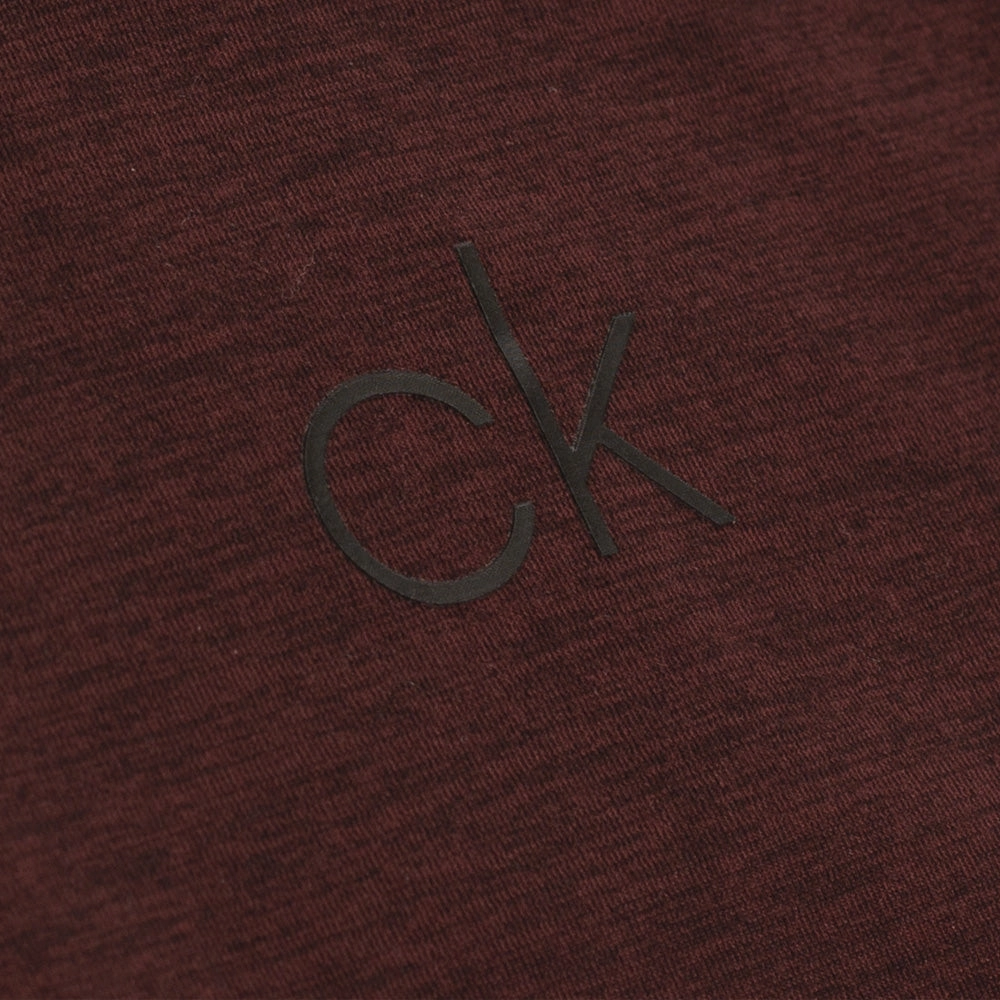 Warm Hues Cozy Protection Calvin Klein Newport 1/2 Zip Pullover - Blackberry