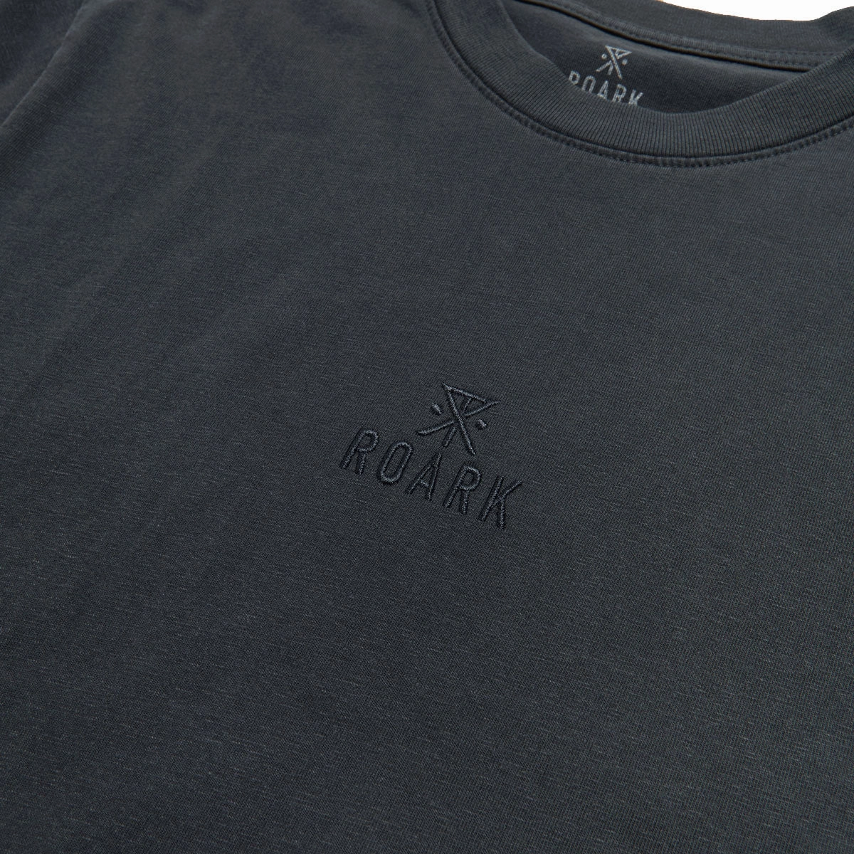 Roark Safecamp Embroidery T-Shirt - Charcoal Simple Fashion
