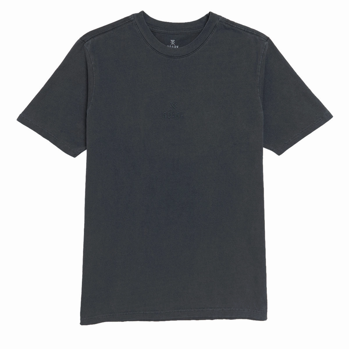 Basic Piece Roark Safecamp Embroidery T-Shirt - Charcoal