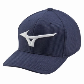 Mizuno Tour Performance Cap - Navy Effortlessly Stylish Beach Ready
