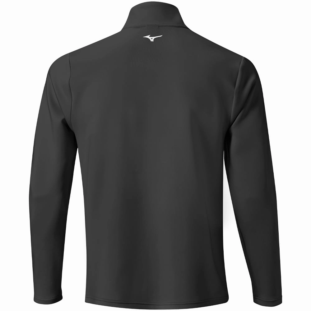 Mizuno Breeze T Stripe 1/4 Zip Pullover - Black product loop stability