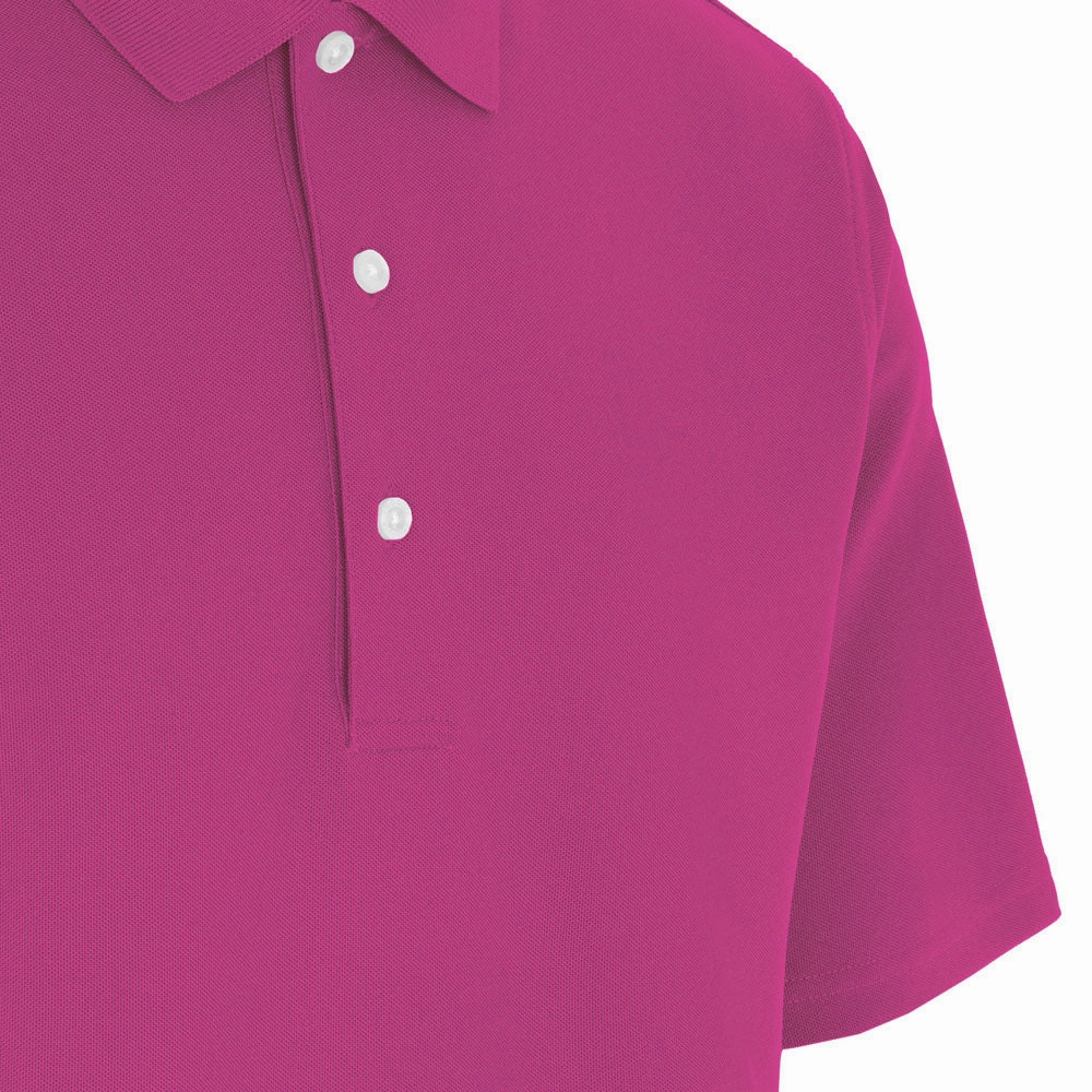 vacation wear Street Trendy ProQuip Pro Tech Plain Polo Shirt - Hollyhock