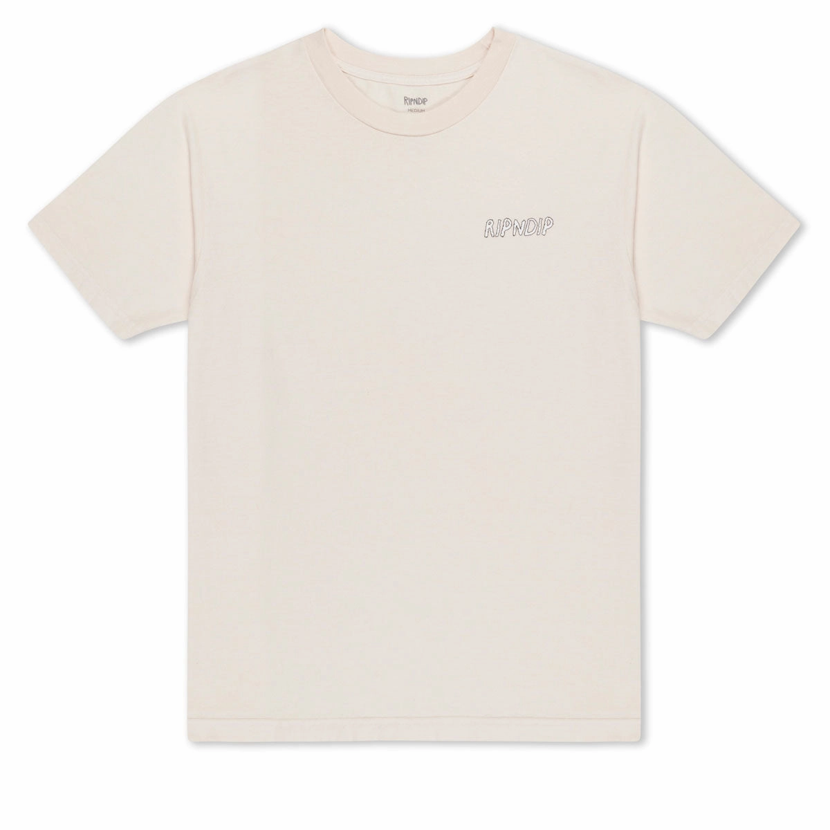 Soft and durable RIPNDIP Coconerm T-Shirt - Natural