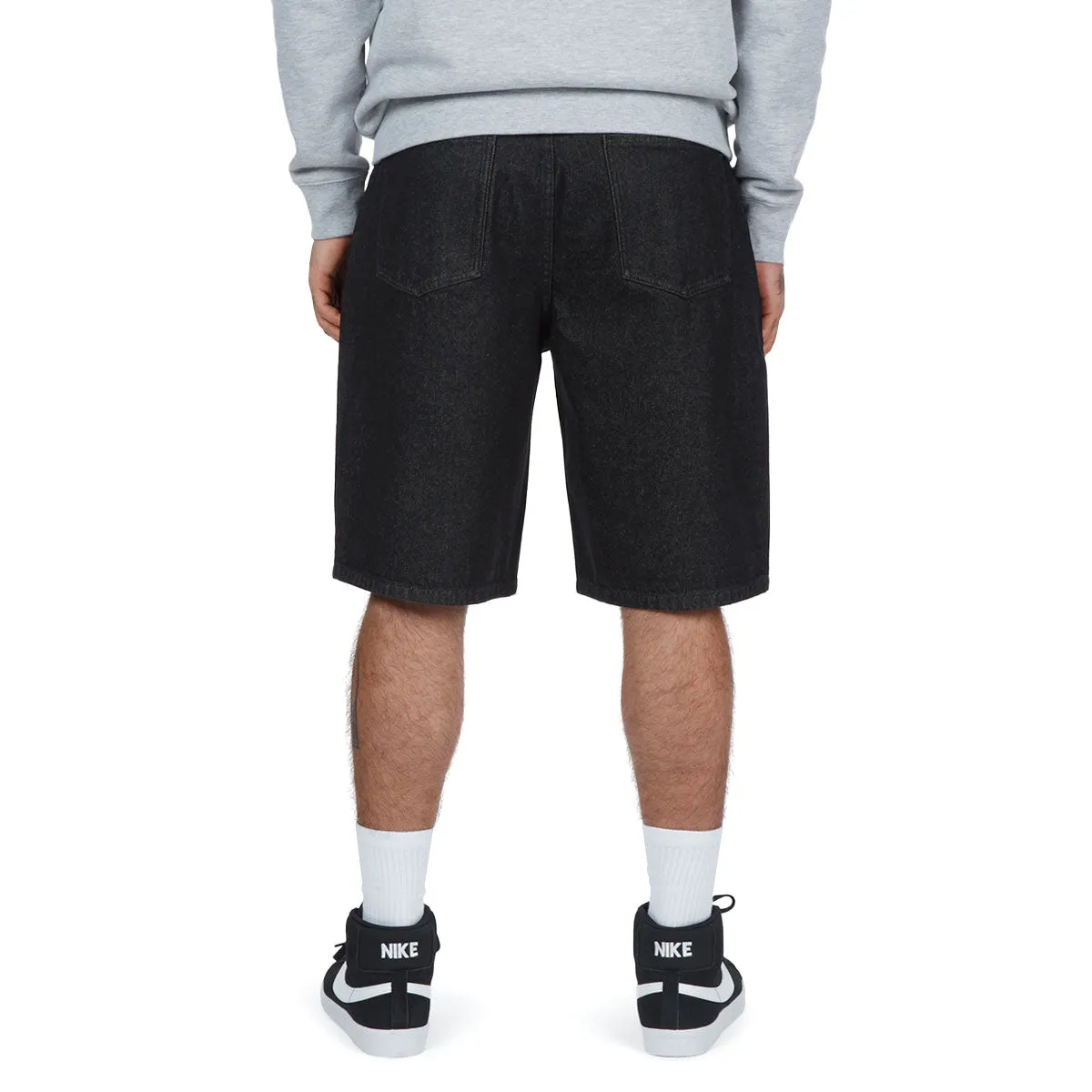 shrink - resistant CCS 97 Star Denim Shorts - Black