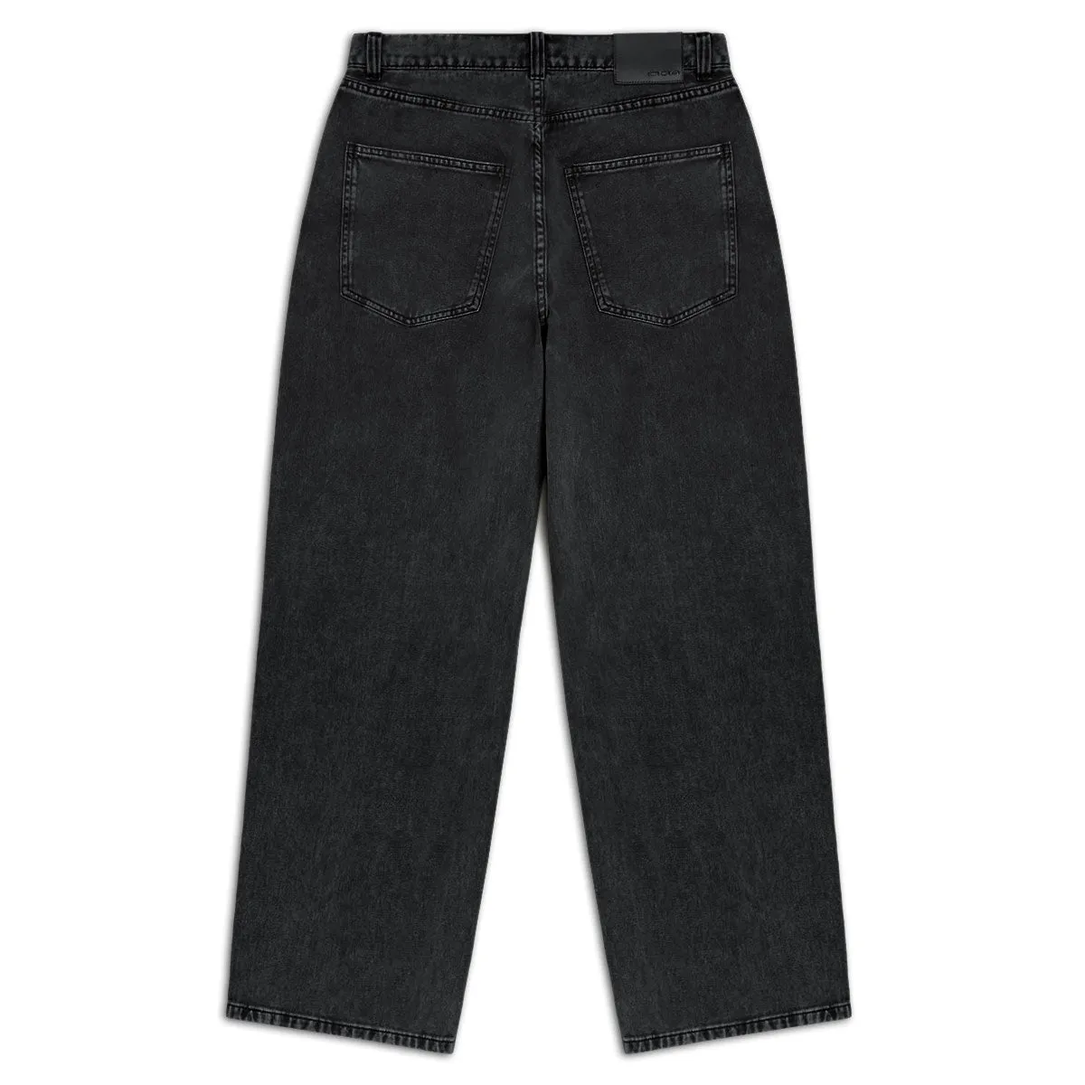 CCS Baggy Straight Denim Jeans - Acid Black ErgonomicStitching
