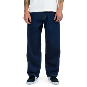 Flattering Fit Wear CCS Baggy Straight Denim Jeans - Overdyed Navy