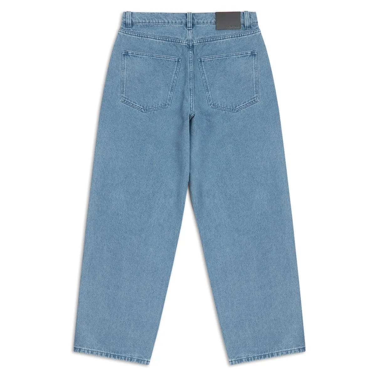 CCS Baggy Straight Denim Jeans - Rinsed Blue clean look Smart Comfort