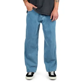 Hypoallergenic fabric CCS Baggy Straight Denim Jeans - Rinsed Blue