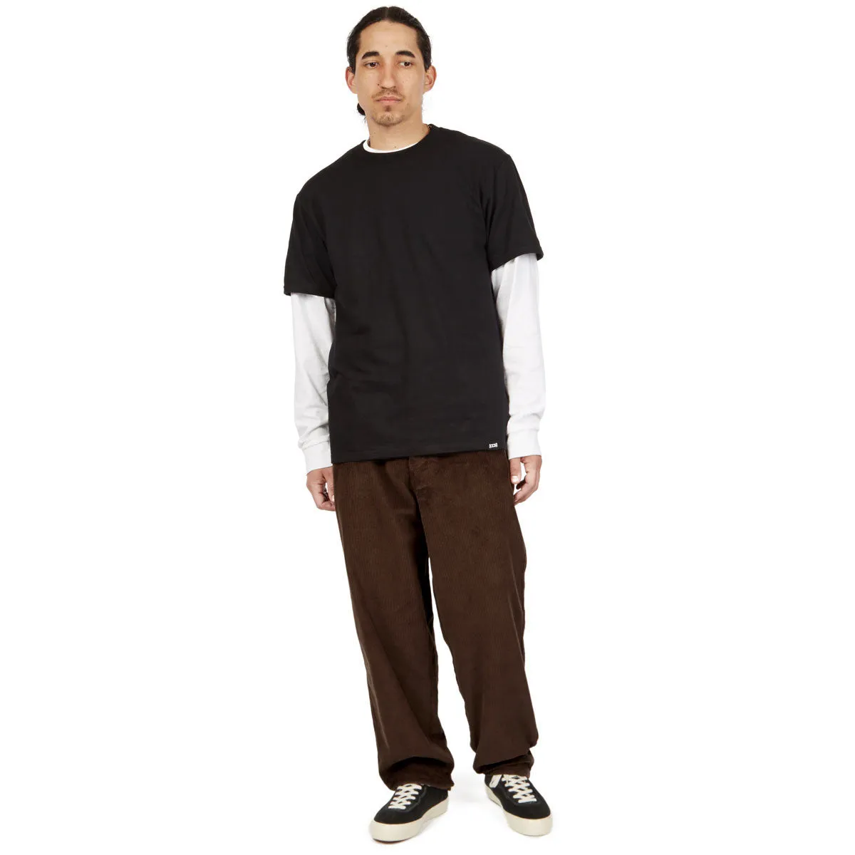 Formal Look CCS Baggy Taper Corduroy Pants - Brown