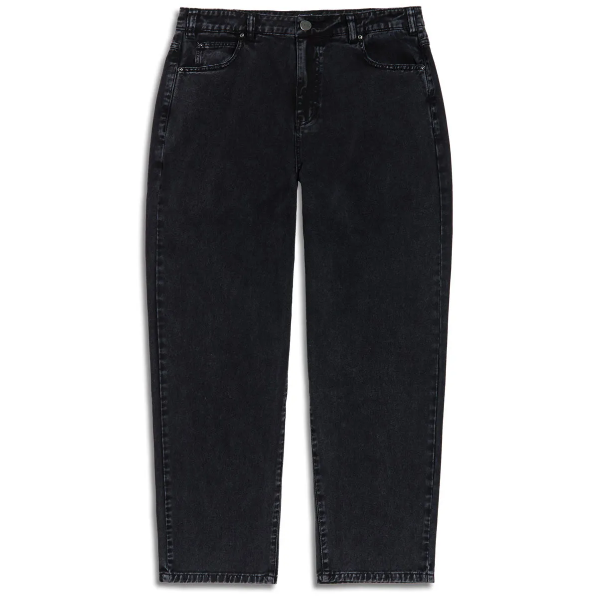 Slim Wear Design CCS Baggy Taper Denim Jeans - Acid Black