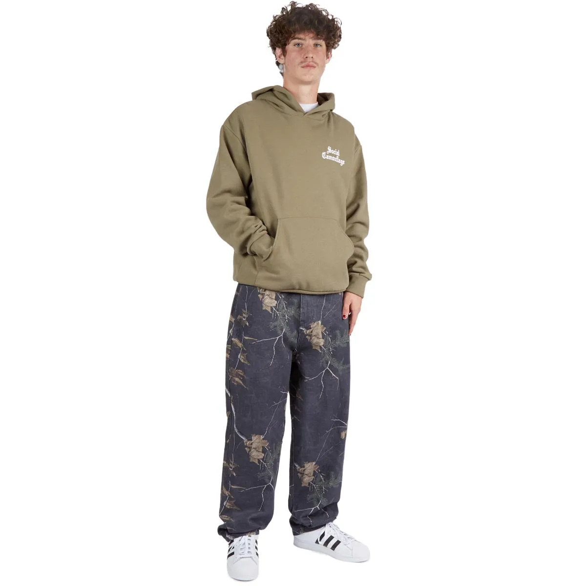 CCS Baggy Taper Denim Jeans - Realtree Faded Meteorite Fashionable Look LightweightConstruction