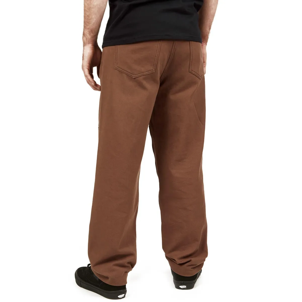 CCS Double Knee Original Relaxed Canvas Pants - Brown/Black Urban appeal Anti Static Lining