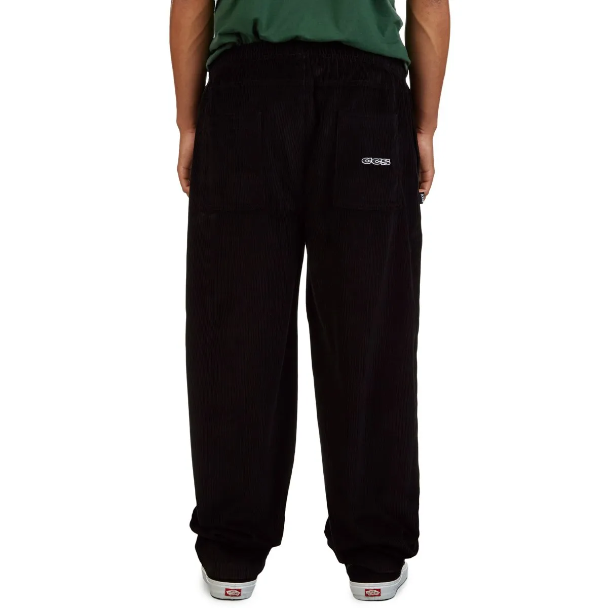 CCS Easy Corduroy Pants - Black Cozy Layering