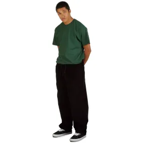 CCS Easy Corduroy Pants - Black Stretchable Fit