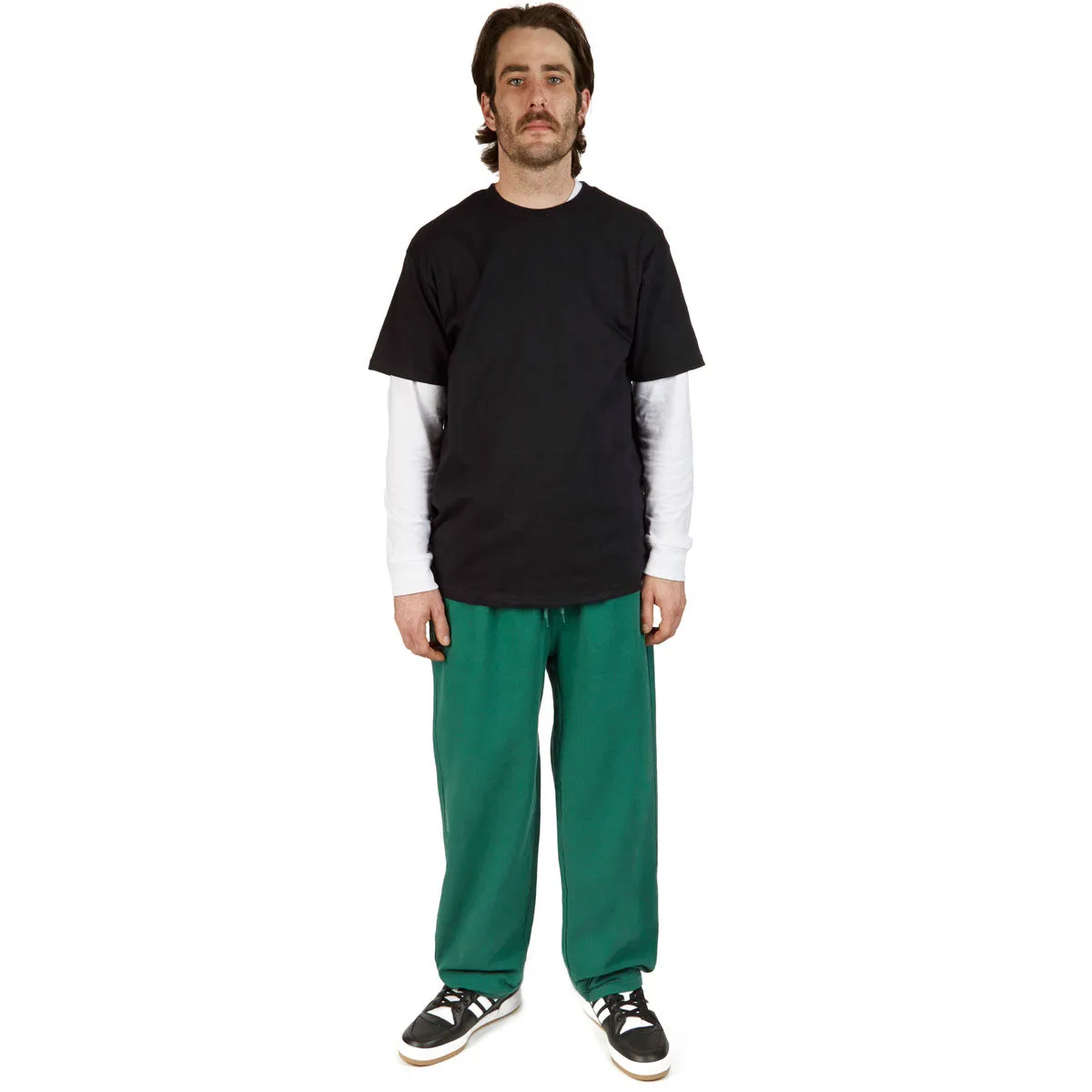 Flat waistband Durable Fabric CCS Easy Twill Pants - Petrol Green