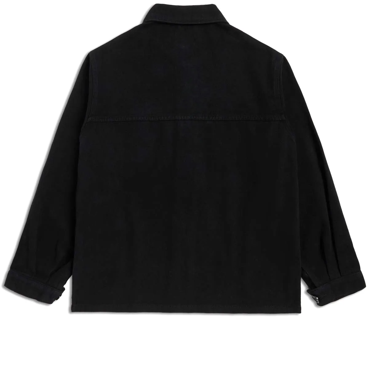 CCS French Cropped Chore Jacket - Black Detachable Hood